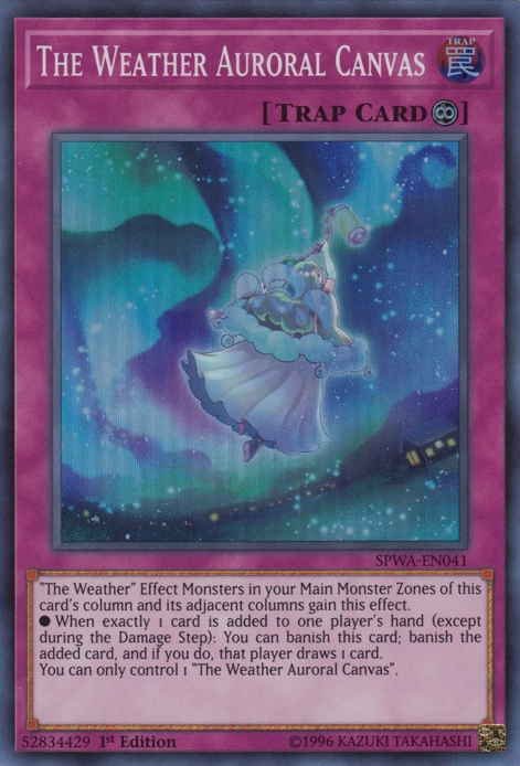 The Weather Auroral Canvas [SPWA-EN041] Super Rare | GnG Games