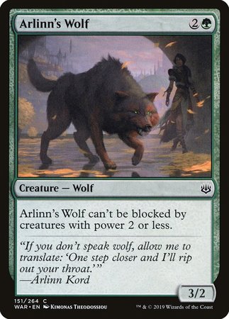 Arlinn's Wolf [War of the Spark] | GnG Games