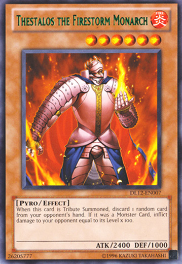 Thestalos the Firestorm Monarch (Green) [DL12-EN007] Rare | GnG Games