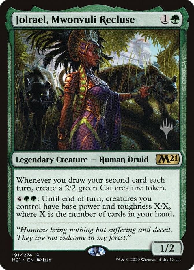 Jolrael, Mwonvuli Recluse (Promo Pack) [Core Set 2021 Promos] | GnG Games