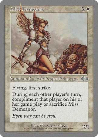 Miss Demeanor [Unglued] | GnG Games
