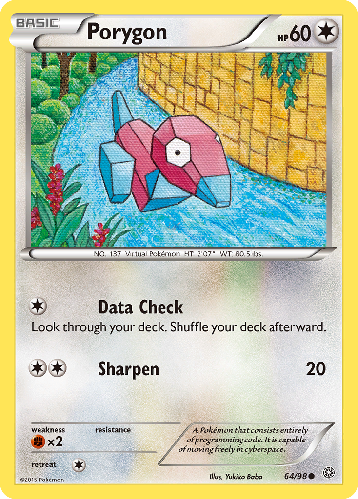 Porygon (64/98) [XY: Ancient Origins] | GnG Games