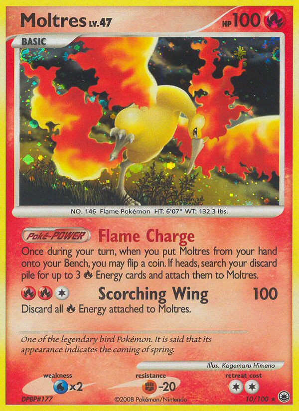 Moltres (10/100) [Diamond & Pearl: Majestic Dawn] | GnG Games