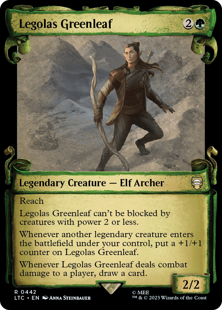 Legolas Greenleaf [The Lord of the Rings: Tales of Middle-Earth Commander Showcase Scrolls] | GnG Games