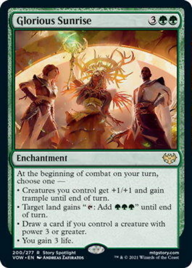 Glorious Sunrise [Innistrad: Crimson Vow] | GnG Games