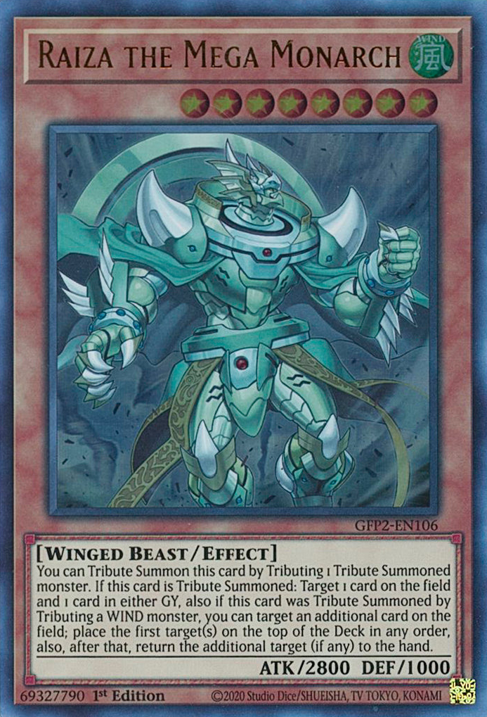 Raiza the Mega Monarch [GFP2-EN106] Ultra Rare | GnG Games