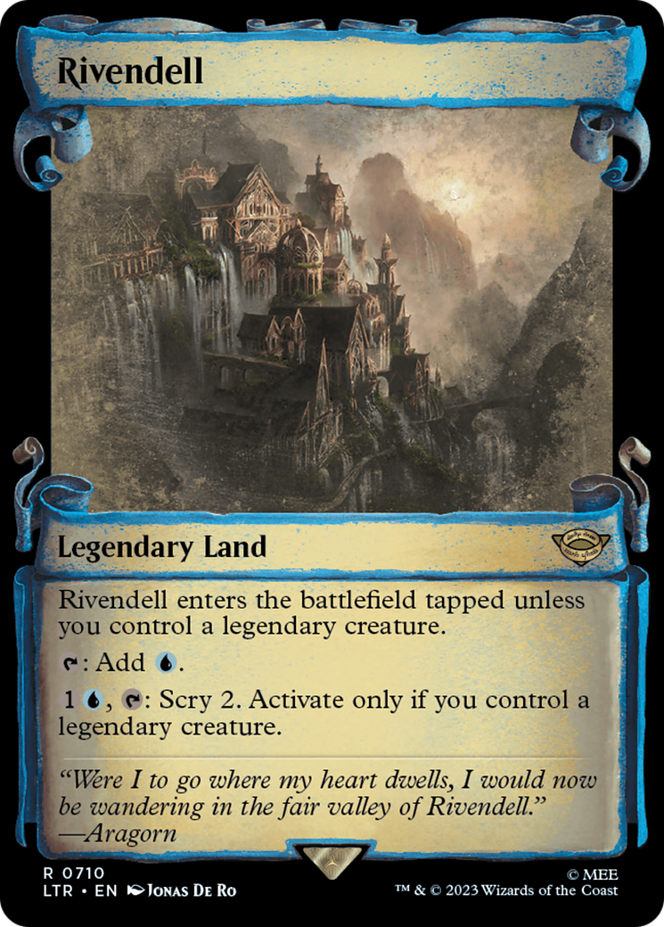 Rivendell [The Lord of the Rings: Tales of Middle-Earth Showcase Scrolls] | GnG Games