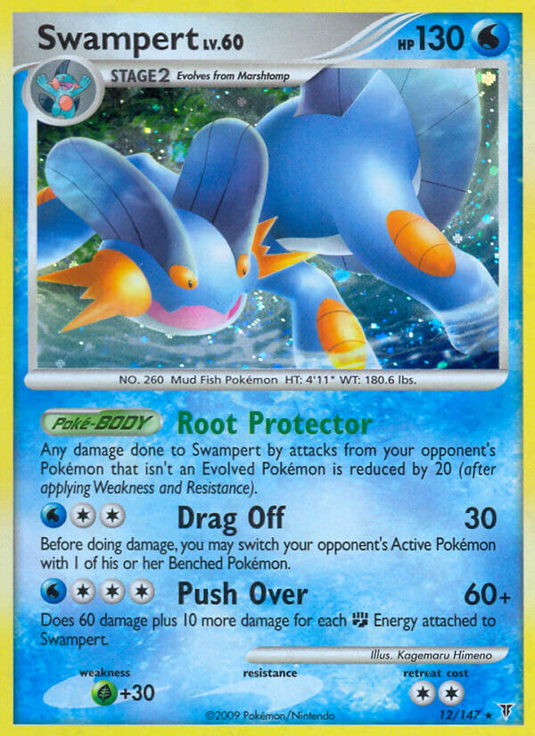 Swampert (12/147) (Theme Deck Exclusive) [Platinum: Supreme Victors] | GnG Games