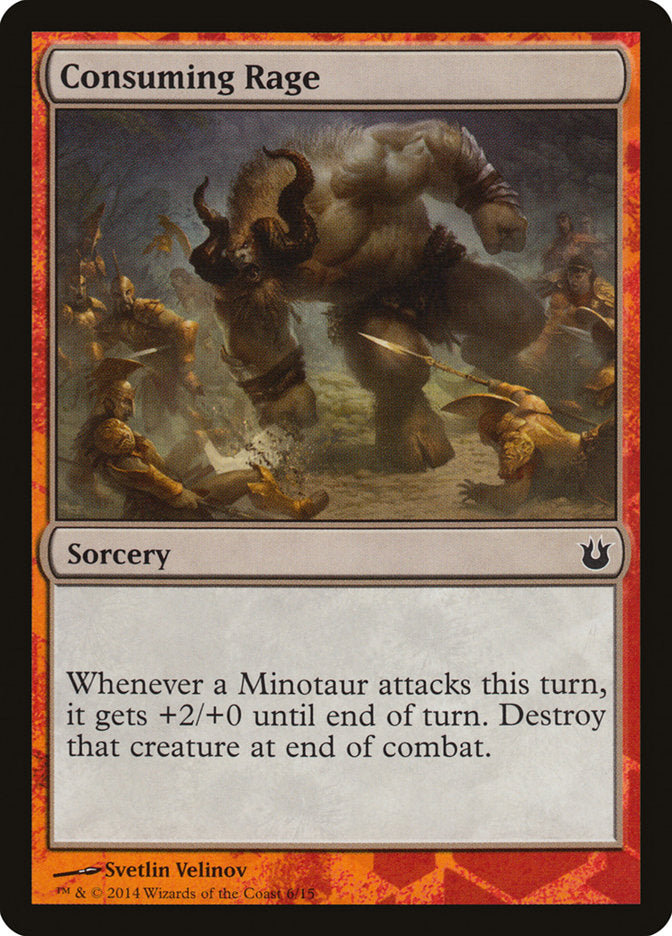 Consuming Rage [Hero's Path Promos] | GnG Games