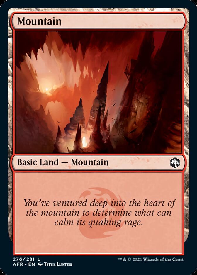 Mountain (276) [Dungeons & Dragons: Adventures in the Forgotten Realms] | GnG Games