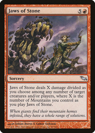 Jaws of Stone [Shadowmoor] | GnG Games