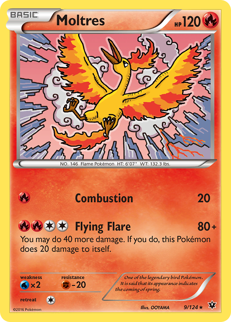 Moltres (9/124) [XY: Fates Collide] | GnG Games