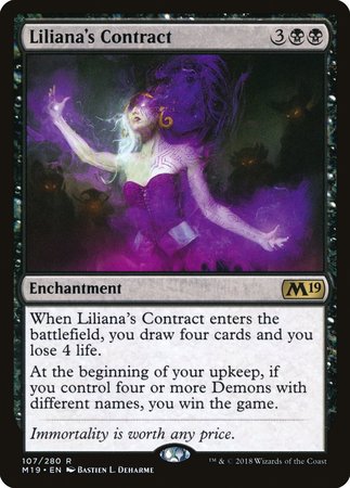 Liliana's Contract [Core Set 2019] | GnG Games