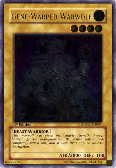 Gene-Warped Warwolf (UTR) [STON-EN001] Ultimate Rare | GnG Games