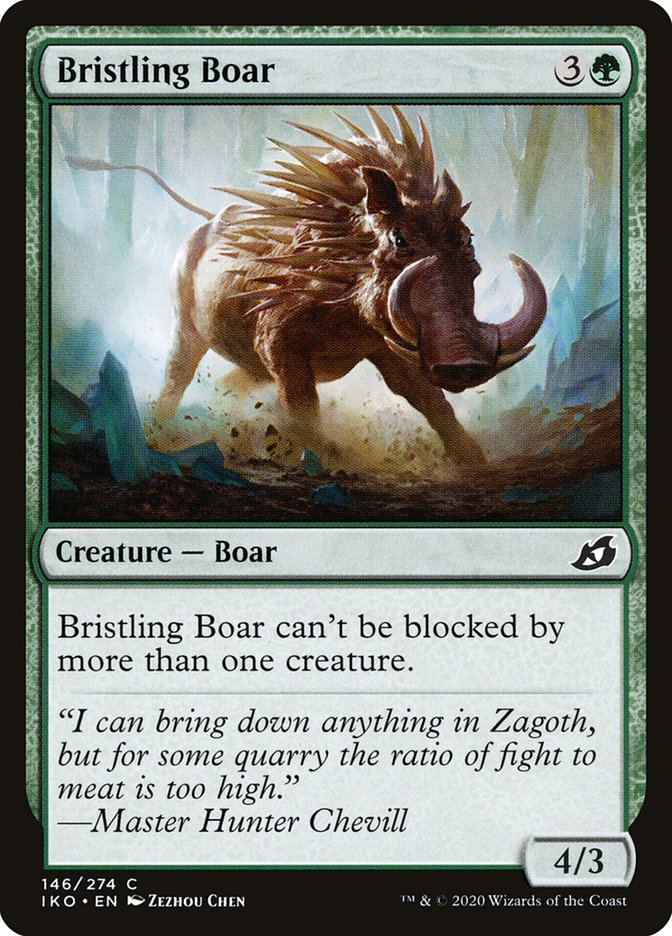 Bristling Boar [Ikoria: Lair of Behemoths] | GnG Games