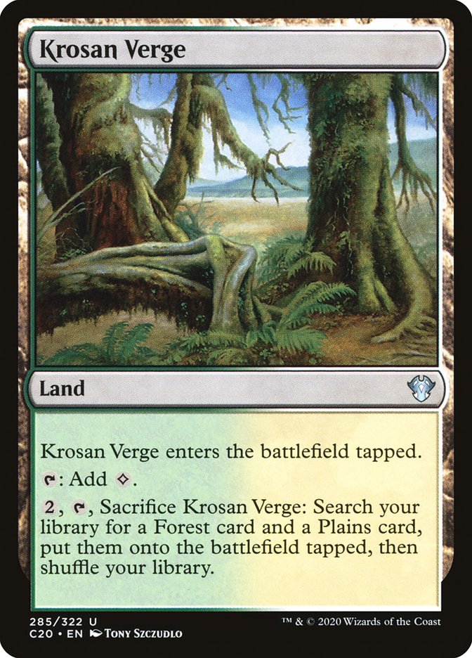 Krosan Verge [Commander 2020] | GnG Games