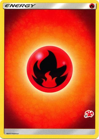 Fire Energy (Charizard Stamp #17) [Battle Academy 2020] | GnG Games