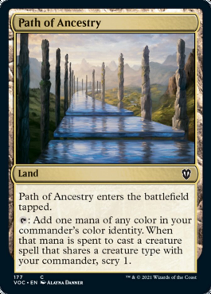 Path of Ancestry [Innistrad: Crimson Vow Commander] | GnG Games