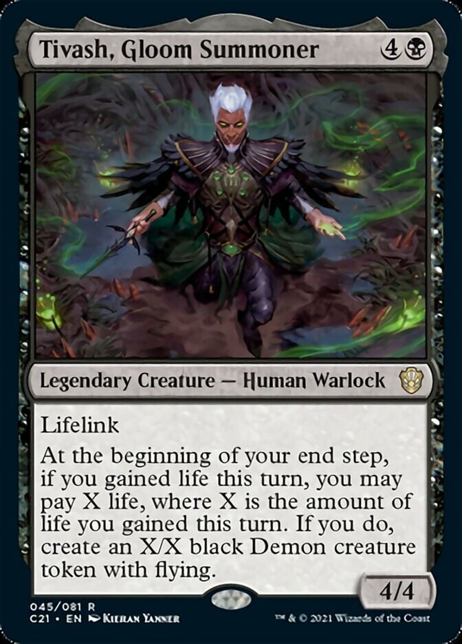 Tivash, Gloom Summoner [Commander 2021] | GnG Games
