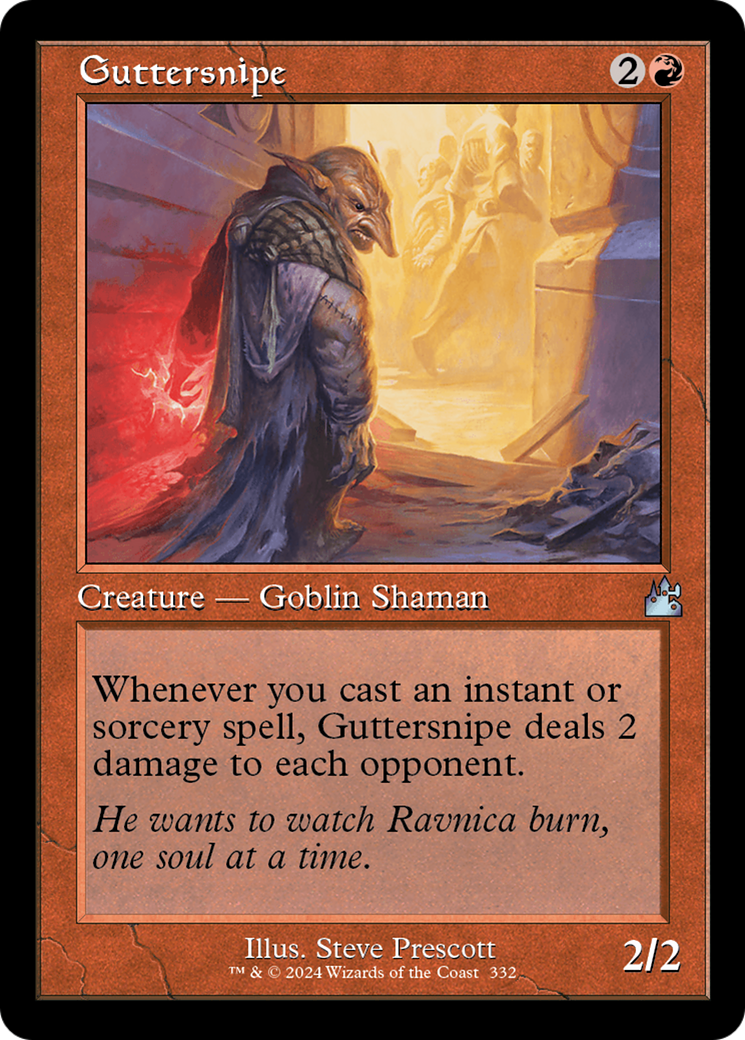 Guttersnipe (Retro Frame) [Ravnica Remastered] | GnG Games