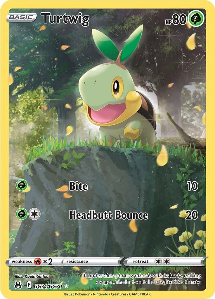 Turtwig (GG31/GG70) [Sword & Shield: Crown Zenith] | GnG Games