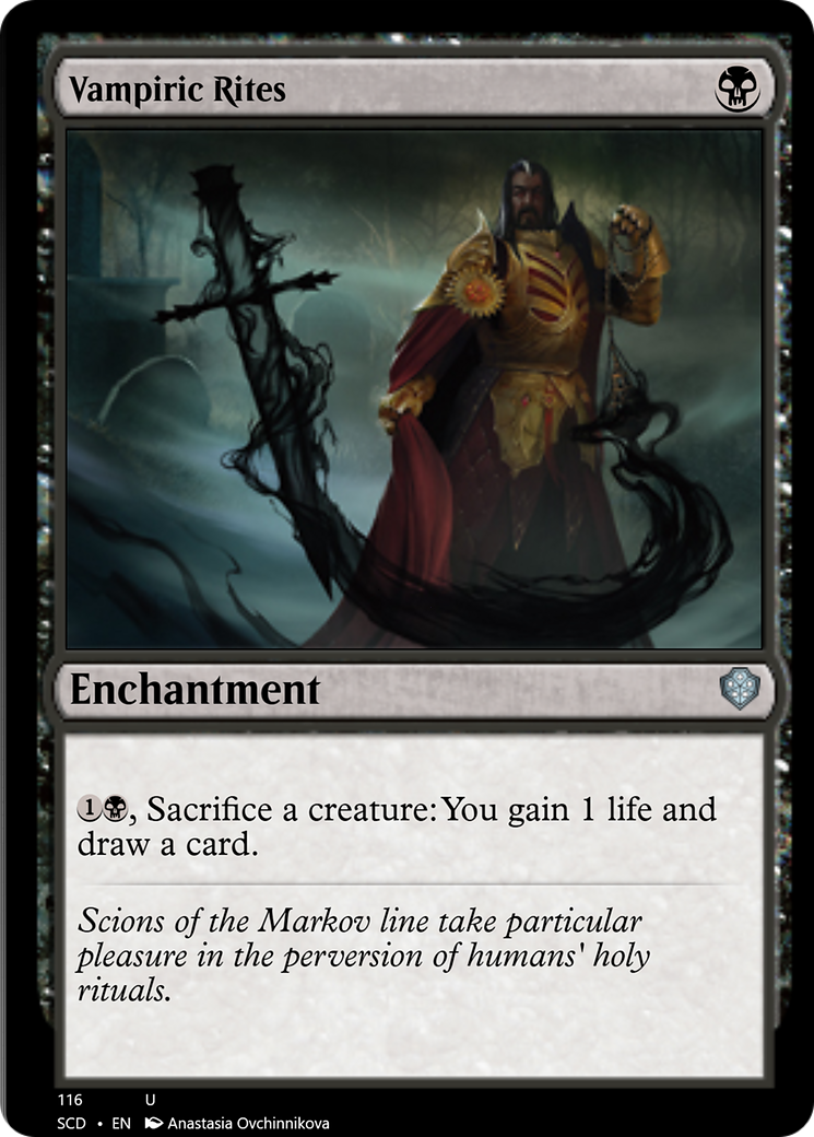 Vampiric Rites [Starter Commander Decks] | GnG Games