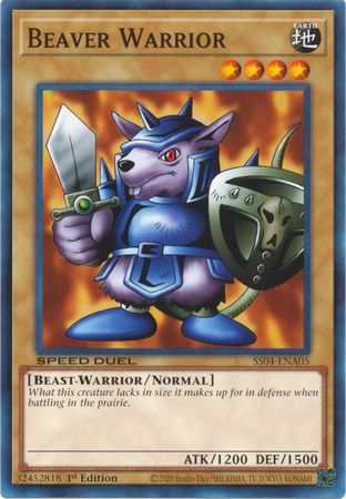 Beaver Warrior [SS04-ENA05] Common | GnG Games