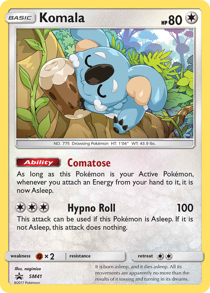 Komala (SM41) [Sun & Moon: Black Star Promos] | GnG Games