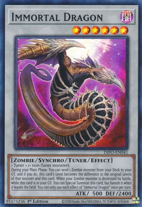 Immortal Dragon [DIFO-EN041] Super Rare | GnG Games