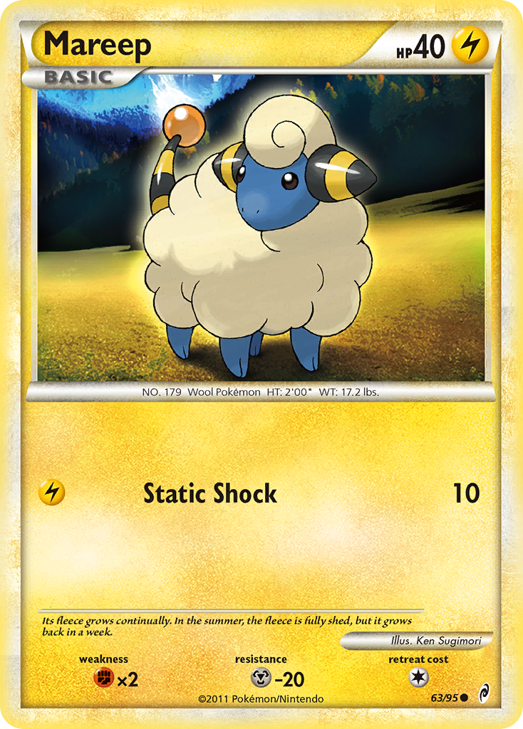 Mareep (63/95) [HeartGold & SoulSilver: Call of Legends] | GnG Games