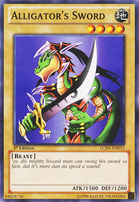 Alligator's Sword [LCJW-EN012] Common | GnG Games