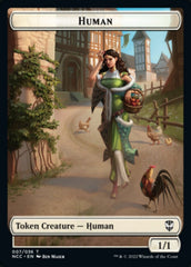 Eldrazi Spawn // Human Double-sided Token [Streets of New Capenna Commander Tokens] | GnG Games