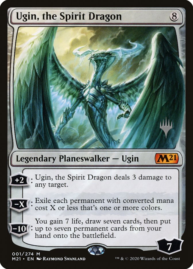 Ugin, the Spirit Dragon (Promo Pack) [Core Set 2021 Promos] | GnG Games