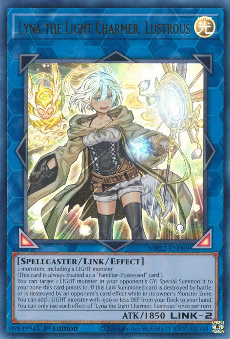 Lyna the Light Charmer, Lustrous [MP22-EN089] Ultra Rare | GnG Games