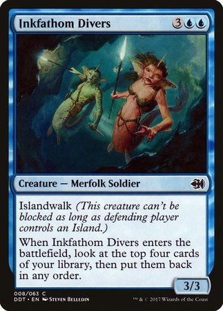 Inkfathom Divers [Duel Decks: Merfolk vs. Goblins] | GnG Games