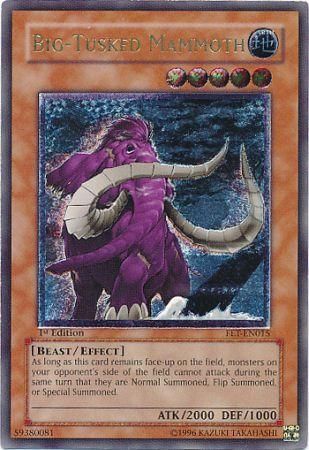 Big-Tusked Mammoth (UTR) [FET-EN015] Ultimate Rare | GnG Games