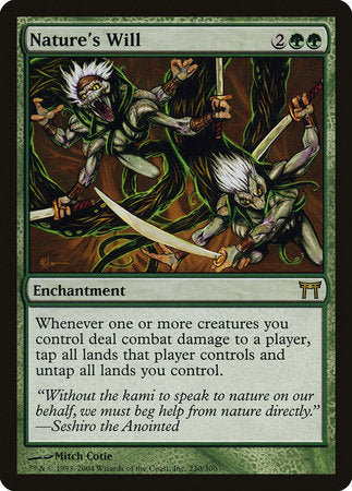 Nature's Will [Champions of Kamigawa] | GnG Games