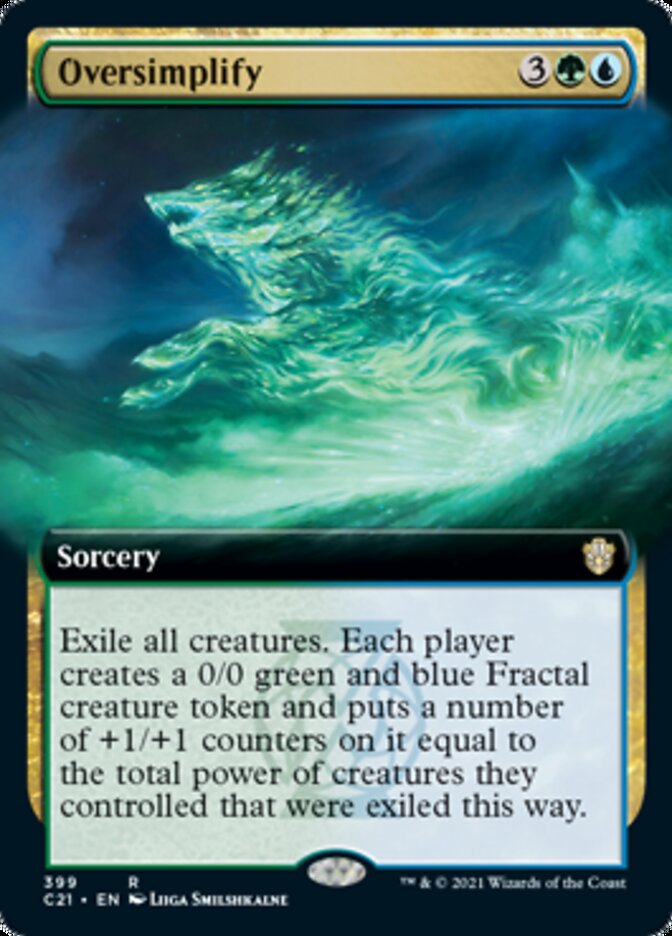 Oversimplify (Extended) [Commander 2021] | GnG Games