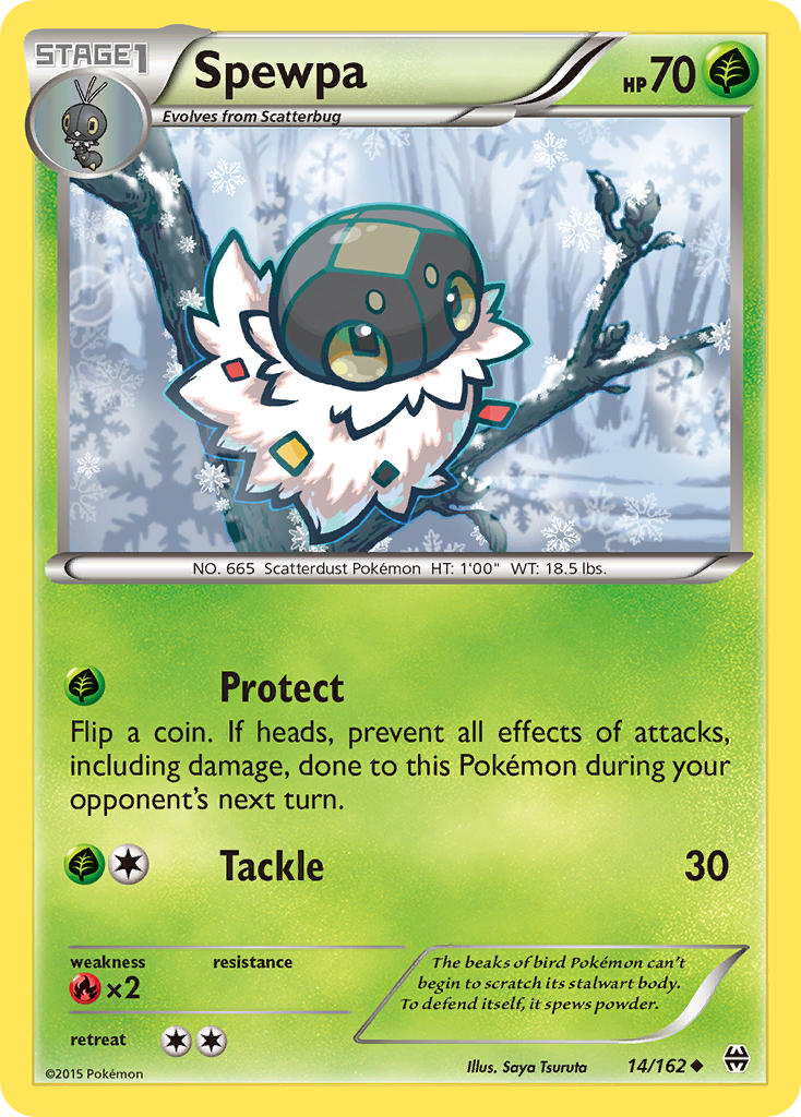 Spewpa (14/162) [XY: BREAKthrough] | GnG Games