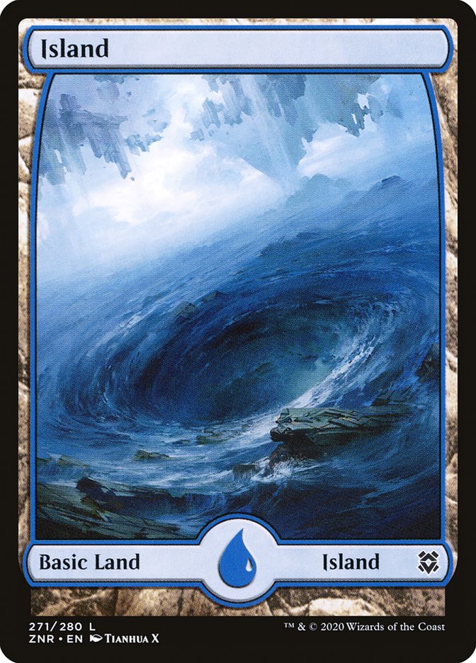 Island (271) [Zendikar Rising] | GnG Games