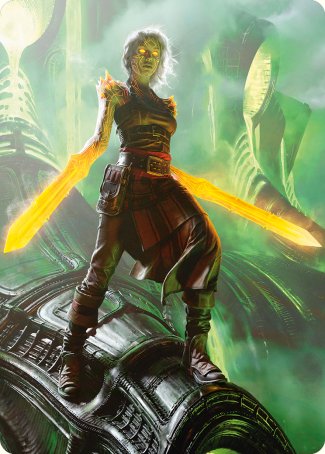 Nahiri, the Unforgiving Art Card [Phyrexia: All Will Be One Art Series] | GnG Games