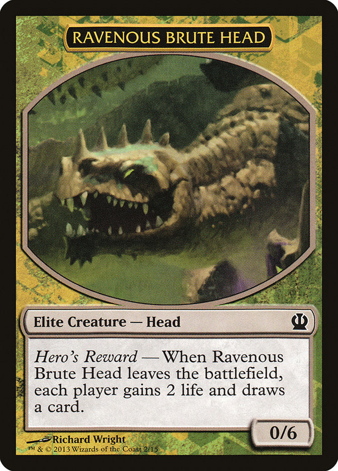 Ravenous Brute Head [Hero's Path Promos] | GnG Games