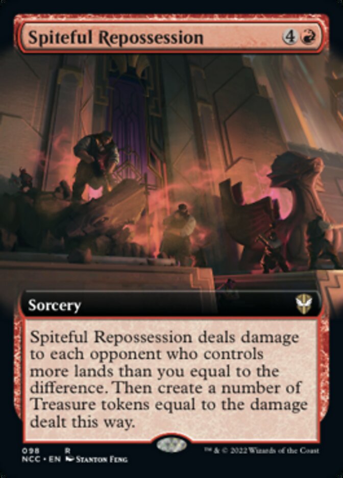 Spiteful Repossession (Extended Art) [Streets of New Capenna Commander] | GnG Games