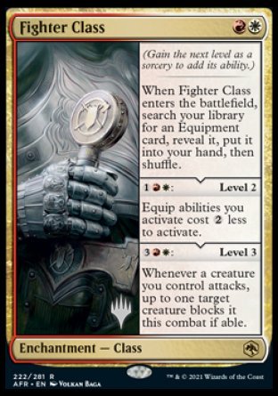 Fighter Class (Promo Pack) [Dungeons & Dragons: Adventures in the Forgotten Realms Promos] | GnG Games