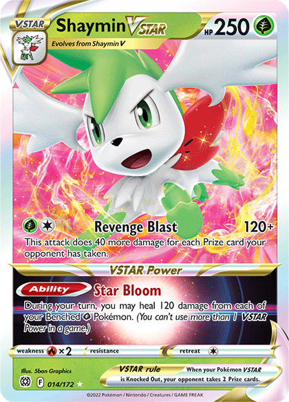 Shaymin VSTAR (014/172) [Sword & Shield: Brilliant Stars] | GnG Games