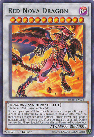 Red Nova Dragon [HSRD-EN024] Rare | GnG Games