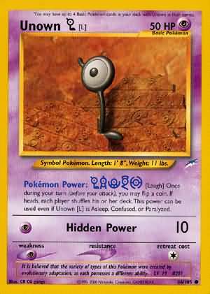 Unown [L] (86/105) [Neo Destiny Unlimited] | GnG Games