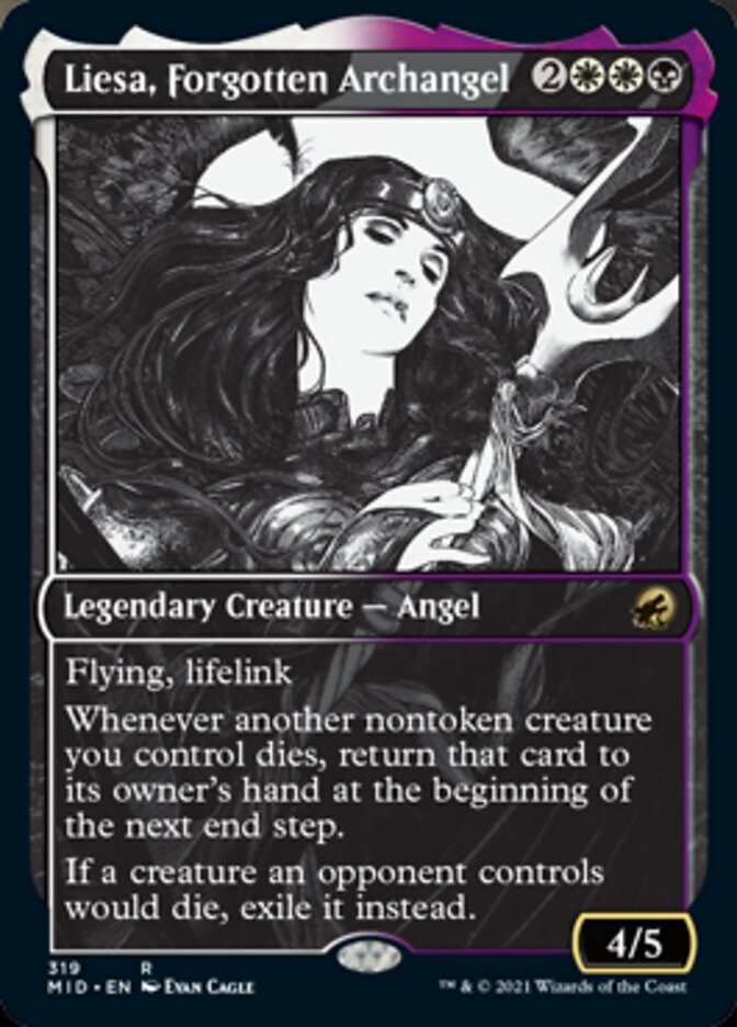 Liesa, Forgotten Archangel (Showcase Eternal Night) [Innistrad: Midnight Hunt] | GnG Games