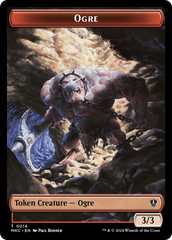 Soldier // Ogre Double-Sided Token [Murders at Karlov Manor Commander Tokens] | GnG Games