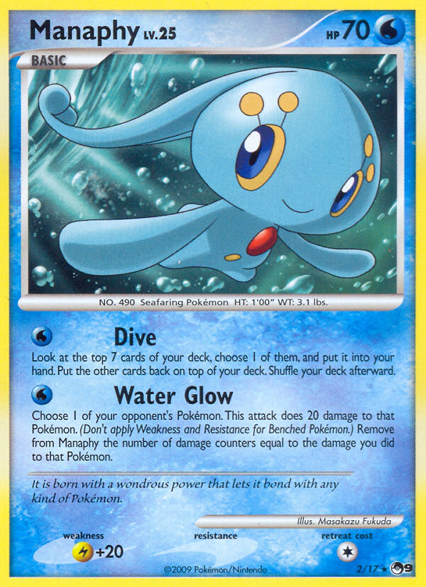 Manaphy (2/17) [POP Series 9] | GnG Games